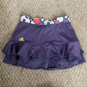 Purple bubble Adidas tennis golf skirt with shorts skort
